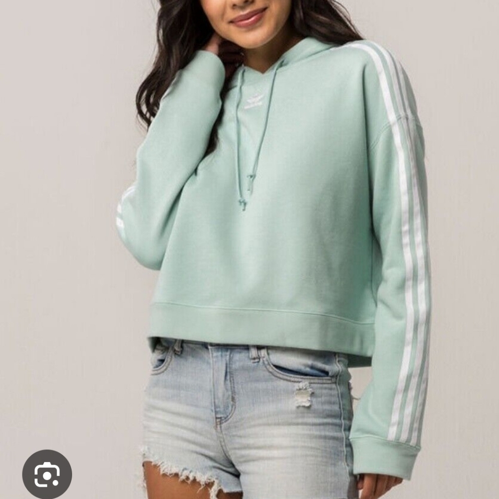 Adidas Mint Green Hoodie